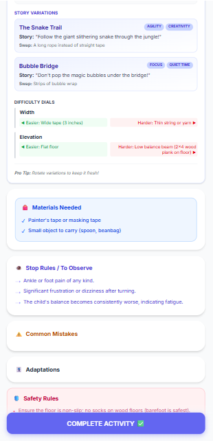 Progression System Mockup